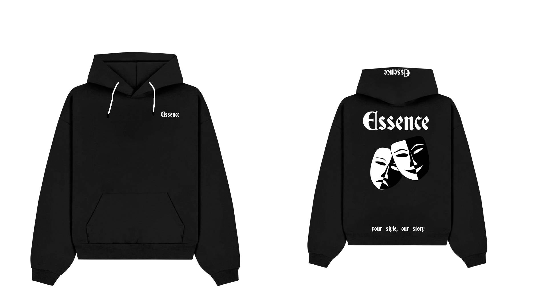 Two Faced Hoodie (pre order)